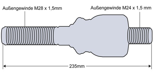 Axialgelenk für deutz intrac - deutz,