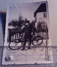 Altes Foto Mann in Uniform und