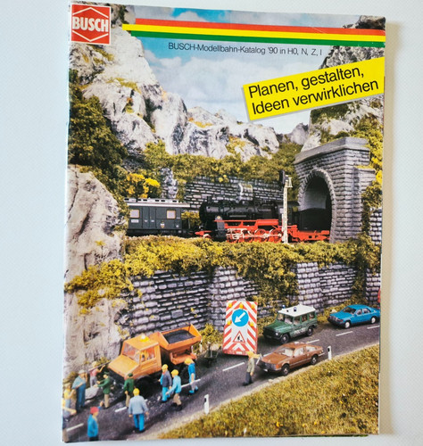 Busch modellbahn katalog in - busch,