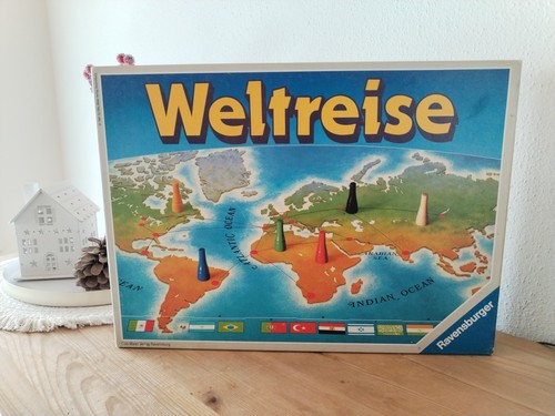 Weltreise ravensburger 1981 - weltreise,