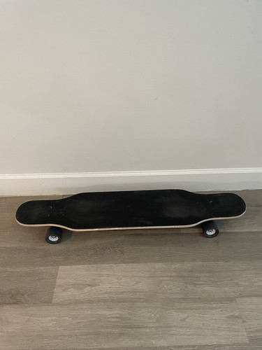 Black longboard - black,