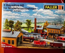FALLER 5 Bausätze HO NEU „Bahnhofset ERDINGEN“ mit OVP, originalverschweißt