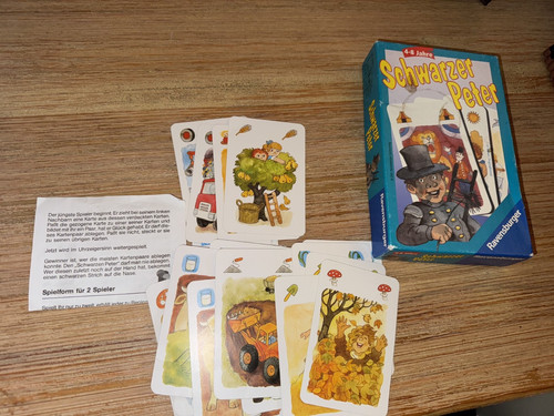 Schwarzer peter ravensburger - schwarzer,