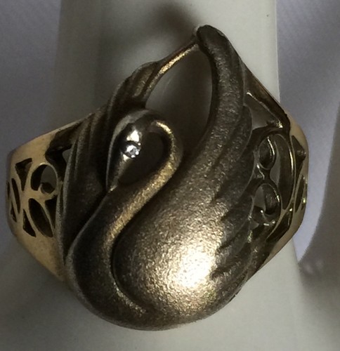 Extravaganter ring schwan - extravaganter,