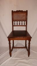 Antiker Stuhl Gründerzeit um 1880 Wiener  Geflecht