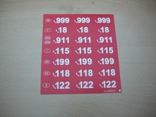 Playmobil, PL677, Aufkleber