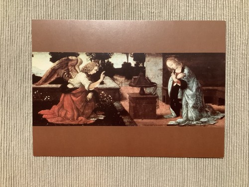 Postkarte verkündigung - postkarte,,