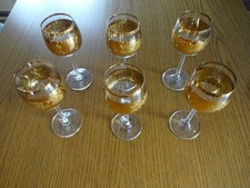 6er Set Weingläser Bohemia