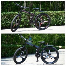 27,5 Zoll Mountainbike 21 Geschwindigkeit vorne und hinten hängende Klappfahrrad