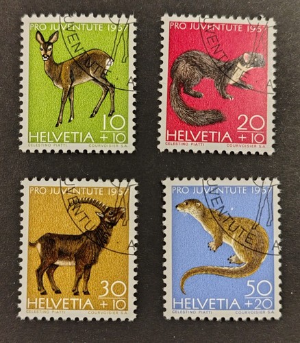 Briefmarken schweiz 1967 - briefmarken, pro