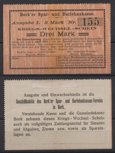 30431 notgeld bork - [30431],