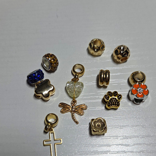 Charms konvolut goldfarben - charms,