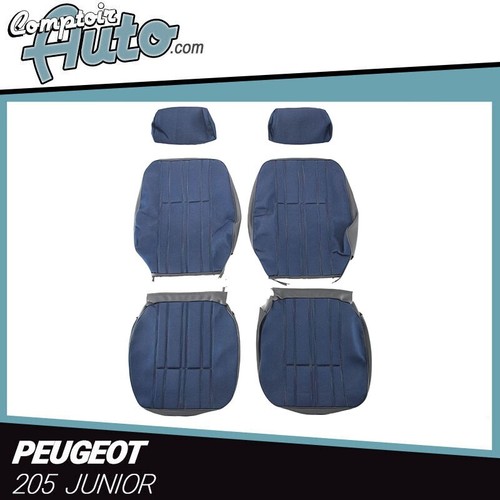 Bezug vordersitze stoff jean - bezug,