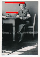 137655: Portraitfoto, DRK Rot-Kreuz Schwester Wachtführerin, Uniform, Lazarett