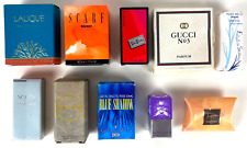 10 OVP für Parfum Miniaturen Lalique Gucci Scarf Trésor Scapa.. leer für Sammler