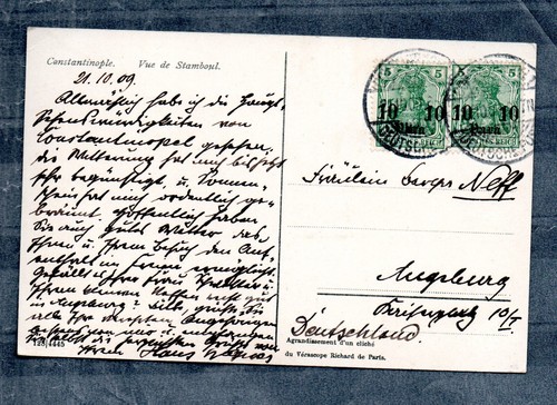 Turkei 1909 freimarken - in,