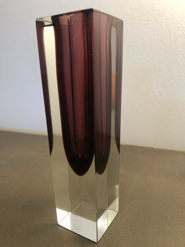 Murano blockvase sommerso - blockvase,