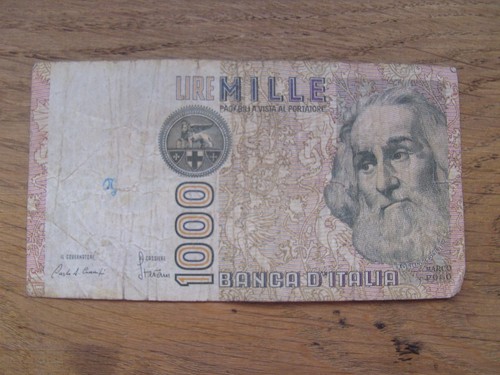 Italien 1000 lire marco - 1000, polo