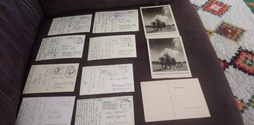 Feldpostkarten beschrieben - , u