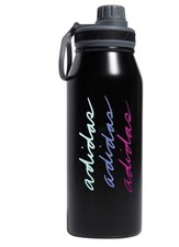 Adidas Unisex 18/8 Trinkflasche - 1000ml - schwarz/neuwertig - siehe Beschreibung