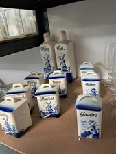 Gewürzdosen Set = 10 Stück, Porzellan, Sonderpreis,  Sammeln, Küche,