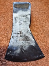 🌎X22-Nr4🌎 ca. 0,600 Kg Altes Beil Axt Kopf Garten Brennholz Original Werkzeug 