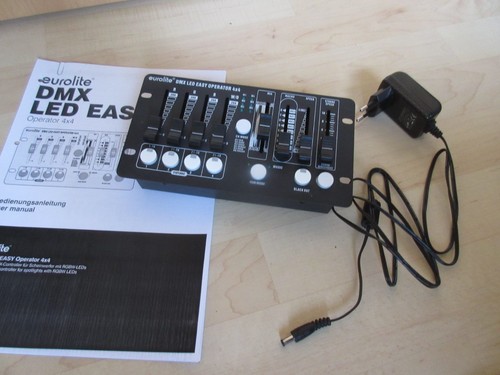 Dmx lichtsteuerpult eurolite - dmx, lichtsteuerpult,