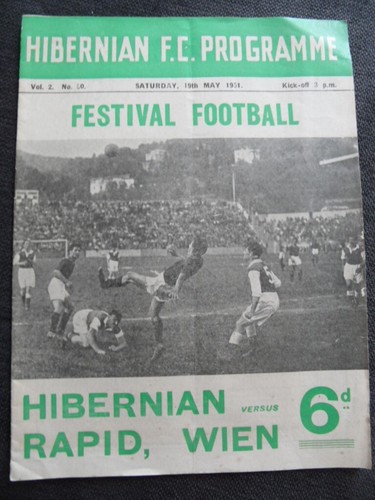 Fußball match programm - match,