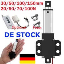 30mm 50mm 100mm 150mm DC 12V Micro Mini Linearmotor Elektrischer Linearantrieb