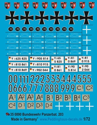 Peddinghaus decals 0890 - peddinghaus-decals, 1/35