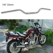 Chrom Motorradlenker 7/8 "
