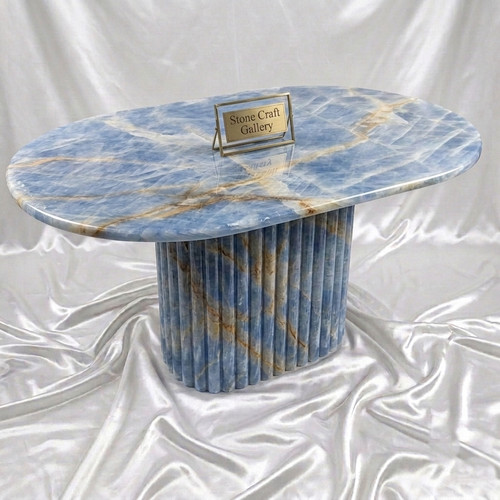 Luxury blue onyx oval - luxury,