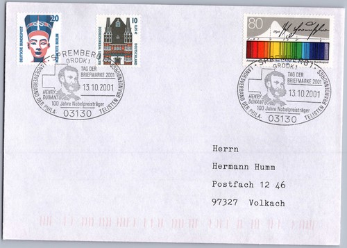 Brief sst tag der briefmarke - sst,