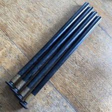 Vintage 60er Nussbaum Couchtisch Dansette Beine Mid Century Atomic Retro MCM