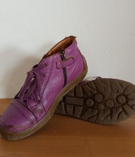 KAVAT Kinderschuhe lila Größe 34 Echt Leder pflanzlich gegerbt