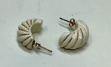 Ohrringe 14 Karat Gold Inlay