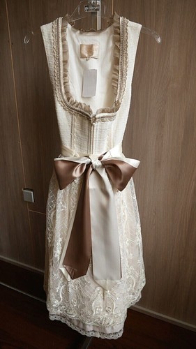 Midi hochzeitsdirndl spitze - hochzeitsdirndl, "spitze