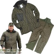 ORIGINAL BUNDESWEHR KÄLTESCHUTZ JACKE / HOSE BW UNTERZIEH STEPPFUTTER WINTER