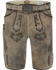 hans Kurze Lederhose Ostsee mit Gürtel Lederhosen Herren