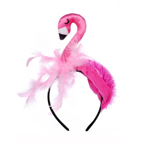 Flamingo stirnband rosa - flamingo,