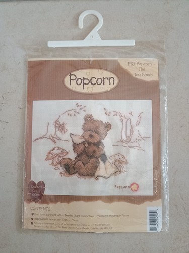 Kreuzstichbild popcorn the - kreuzstichbild,,