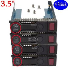 4X 3.5" LFF SATA SAS HDD Tray