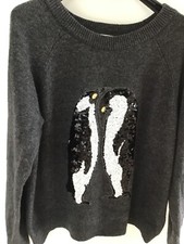Feinstrick pullover m grau - h&m,