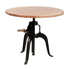 Höhenverstellbarer Esstisch