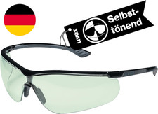 Uvex Sportstyle Variomatic Bügelbrille - Selbsttönende Scheibe - UV400 - Schwarz