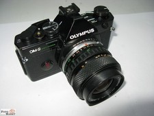 Olympus OM-2 spot / program black SLR-Kamera Zoom-Objektiv Zuiko 35-70 / 3,5-4,5