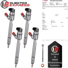 4x 0445110177 Einspritzdüse