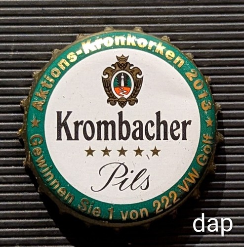 Kronkorken krombacher pils - krombacher,