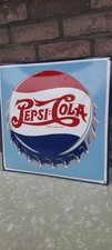 pepsi emailleschild repro 50x50 cm