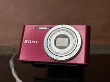 Sony Cyber-shot DSC-W830 Pink mit verschmutztem Objektiv - ZEISS CCD 8X 20.1MP